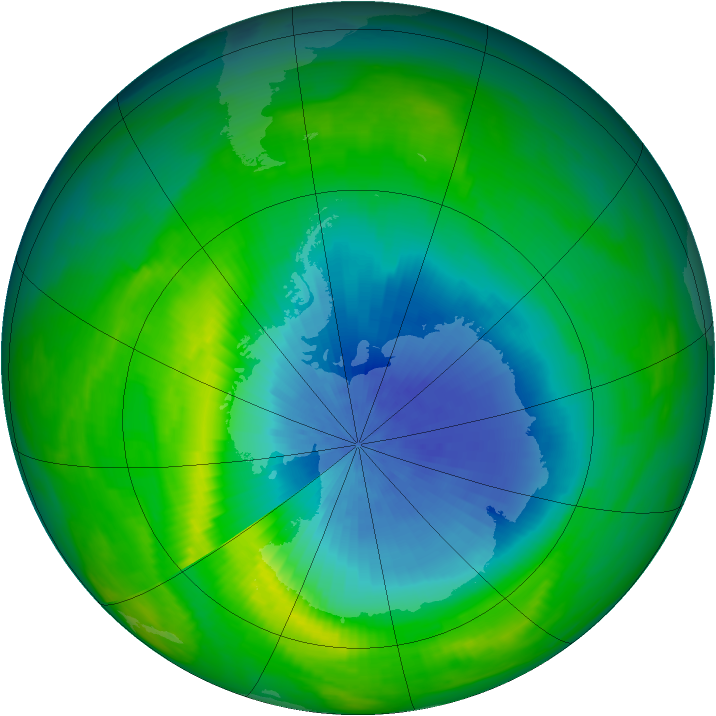 Ozone Map 1982-10-26
